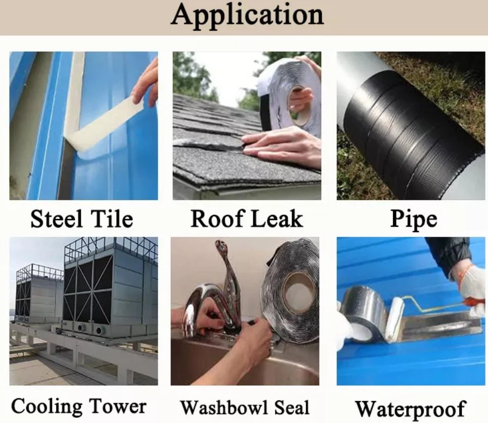 butyl soft strip application